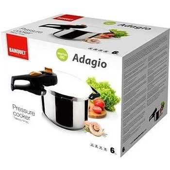 Banquet 6 L ADAGIO s oranžovým knobem od 66,79 € - Heureka.sk