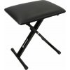 Revoltage KB2025BLK Kovová klavírna stolička Black