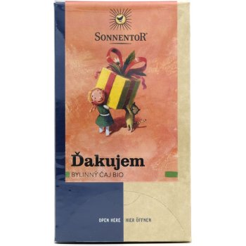 Sonnentor Ďakujem bylinný čaj Bio 27 g od 3,59 € - Heureka.sk