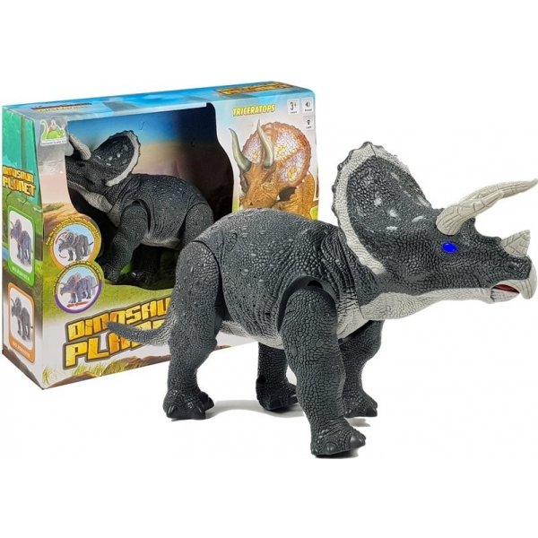 Lean Toys Interaktívny dinosaurus Triceratops na baterky od 19 € -  Heureka.sk