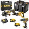 DeWALT - 8-dielna súprava AKU náradia, batérií a nabíjačky DCK327P2T