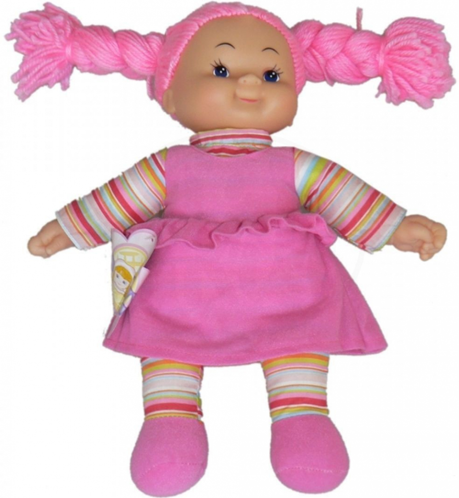 Simba Látková bábika Cheeky 38 cm Vlasy růžové zapletené od 9,7 € -  Heureka.sk