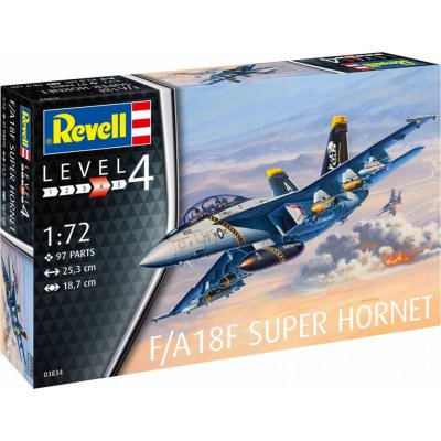 ModelSet lietadlo 63834 F/A18F Super Hornet 1:72