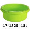 Miska okrúhla KLASIK 13 L – d41 cm – zelená - LENMAN 17-1325-ze