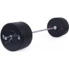 TRINFIT Olympijská činka 170 kg Bumper BLACK / 50 mm