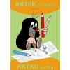 omaľovánka A4 Krtko sa hrá