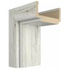 Invado Zárubňa na hrúbku múru 140-160 mm Dub SNEŽNÝ, Širka dverí: 70 cm P