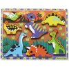 Melissa & Doug obrázkové puzzle s hrubými dielikmi Dinosaury