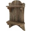 Chic Antique Hnedá antik drevená polička Grimaud Unit - 41*15*67 cm - Chic Antique