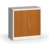 Alfa 3 Zvárané skrine s lamino dverami, 800 x 800 x 400 mm, RAL 7035/čerešňa