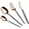 BERLINGERHAUS Sada príborov antikoro 24 ks leštená Taupe – Rose Gold