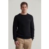 Gant Cotton Pique C-neck čierna
