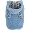 Zimný kabát Nobleza Fluffy pre psa XS 20cm Farba: Modrá