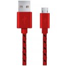 Esperanza EB181R - 5901299920121 Micro USB 2.0 A-B M/M, 2m, červený