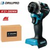Drillpro 20 + 1 bez uhlíkový elektrický skrutkovač , vrtačka s krútiacim momentom 220Nm pre batériu MAKITA 18V Batéria: Bez batérie