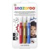 SNAZAROO Štětce Brush Pen s barvami na obličej Dobrodružství