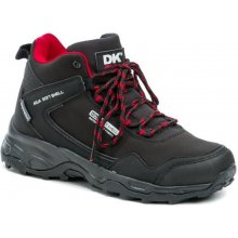 DK 1029 černo červené dámské outdoor boty