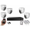 Monitorrs Security AI hybrid Light IP 5 kamerový set 5 Mpix WDome (6141K5) (Monitorrs Security)