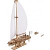 Ugears 3D dřevěné mechanické puzzle Jachta The Ocean Beauty