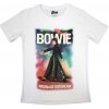 David Bowie tričko Moonage 11 Fade Biela M