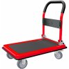 eCa AT01 Skladací prepravný vozík, 300 kg, červený