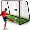Neo-Sport Futbalová bránka NS-473 300 x 200 x 120 cm čierno červená