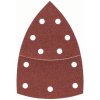 BOSCH 10-dielna súprava brúsnych papierov, multibrusky (10ks) 102 x 62/93mm 2609256A63
