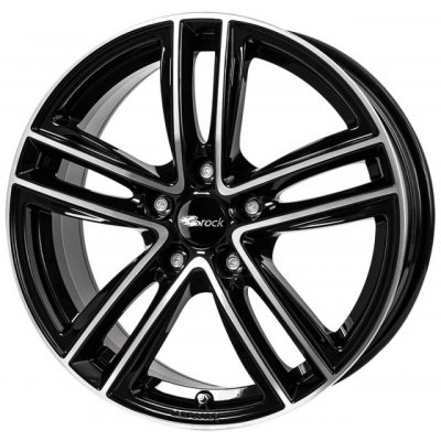 BROCK RC27 8x19 5x114,3 ET47 black polished