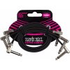 Ernie Ball P06222 30 cm Zalomený - Zalomený Patch kábel