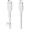 Belkin Flex Lightning/USB-C 15W 3m, mfi, 15W, white CAA009bt3MWH