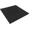 Gumová fitness podlaha Sedco Outdoor 100x100x1,5 cm (černá)