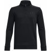 Detská športová mikina cez hlavu Under Armour ARMOUR FLEECE 1/4 ZIP K čierna 1373559-001 - YL