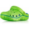 Detské zelené kroxy Coqui Jumper 6353-100-1447 lime - sea blue 32