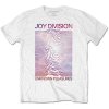 Joy Division tričko Space Unknown Pleasures Gradient biele