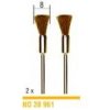 Proxxon Micromot Proxxon 28961 kefa stopková 8x2,35 mm štetcová,mosadz / 2 ks