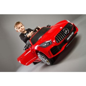 Toyz Elektrické autíčko Mercedes GTR 2 motory červená