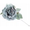 Kvet MagicHome pivónia s listom zelená stonka veľkosť kvetu: 12 cm dĺžka kvetu: 23 cm bal. 6 ks