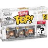 Funko POP! Bitty - Harry Potter - Hermione Granger, Rubeus Hagrid, Ron Weasley (4-Pack)