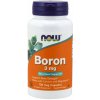 NOW Boron (bór), 3 mg, 100 kapsúl Výživový doplnok