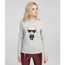 Karl Lagerfeld Karl Ikonik Sweatshirt šedá