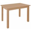 Sanas Jedálensky stôl TAFEL1 120x80 Nocce Laminovaná drevotrieska