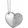 Luxria Heart Diamond USB - 16GB USB kľúč v tvare sdrca zdobený kamienkami