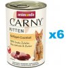 Animonda Carny Kitten hydinový koktejl 6 x 400 g