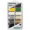 Sada overlockových nití Madeira Aerolock 180 12x2000 m