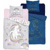 DETEXPOL Obliečky Jednorožec magic Bavlna 140x200 70x80