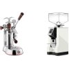 La Pavoni Esperto Abile + Eureka Mignon Bravo, CR white