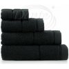 Uteráky a osušky KING čierne - 70 x 140 cm
