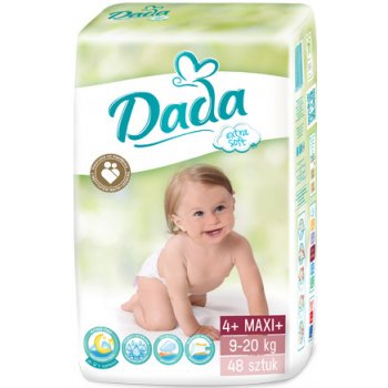 DADA Extra Soft 4 MAXI + 9-20 kg 48 ks