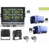 AHD cúvací set - predná HD kamera + zadná kamera s IR LED + 7