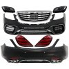KITT Body Kit suitable for Mercedes S-Class W222 Facelift (2013-06.2017) S63 Design with LED Lights